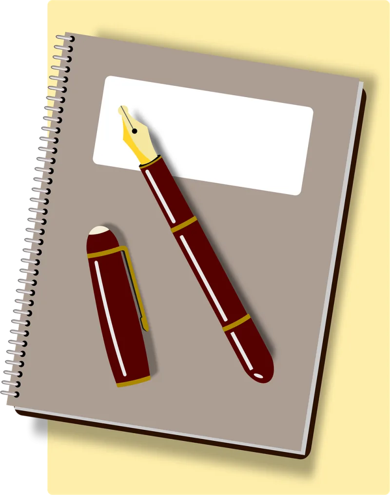 Fountain pen Note Pen Stickdatei – Musik