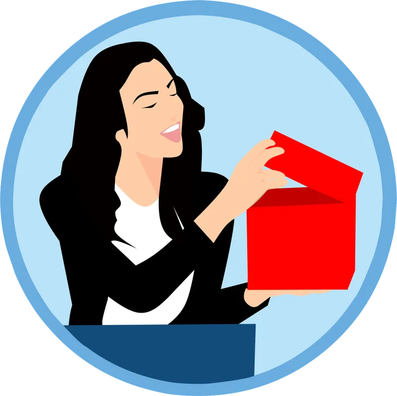 Gift Store Box Stickdatei – Weihnachten