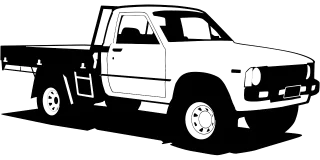 Pickup truck Van Transportation Stickdatei