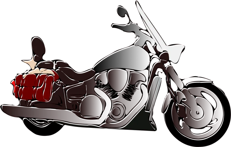 Motorcycle Motorbike Bike Stickdatei – Fahrzeuge