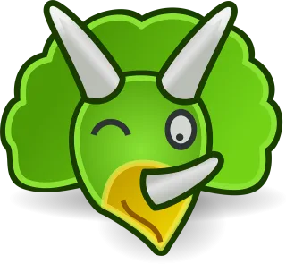 Dinosaur Triceratops Dino Stickdatei