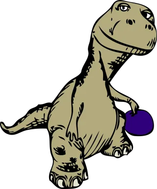 Dinosaur Animal Reptile Stickdatei