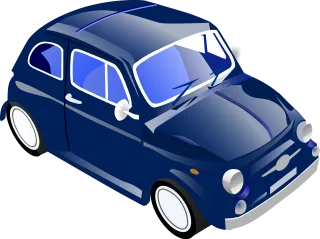 Car Blue Vehicle Stickdatei