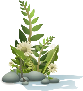 Flowers Plant Garden Stickdatei