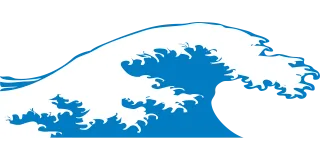 Wave Sea Water Stickdatei