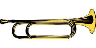 Bugle Instrument Music Stickdatei