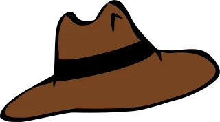 Hat Brown Clothing Stickdatei