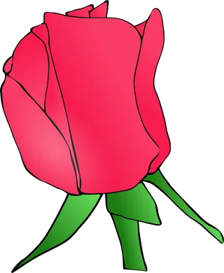 Flower Rose Plant Stickdatei