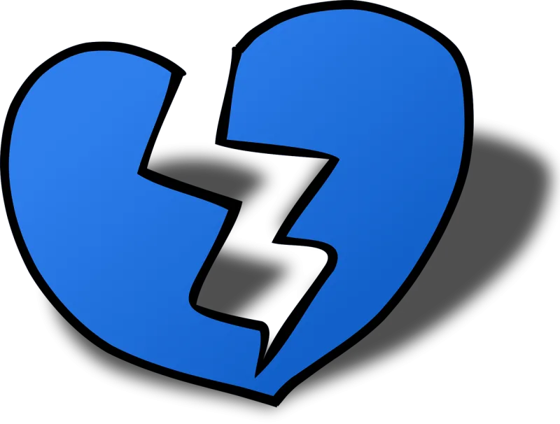 Heart Heartbreak Love Stickdatei – Herzen & Liebe