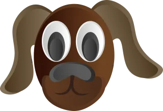 Dog The dog Nature Stickdatei – Tiere
