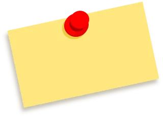 Note Thumbtack Message Stickdatei – Musik
