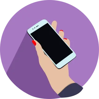 Hand Iphone Smartphone Stickdatei