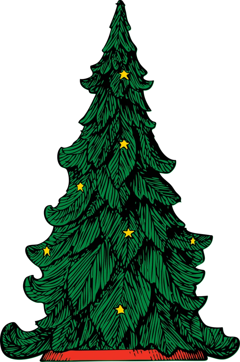 Christmas Tree Xmas Stickdatei – Weihnachten
