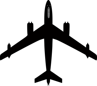 Silhouette Airplane Aeroplane Stickdatei