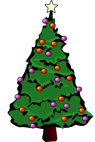 Christmas Tree Green Stickdatei – Weihnachten
