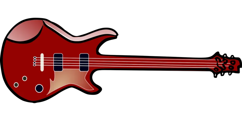 Guitar Musical Instrument Stickdatei – Musik