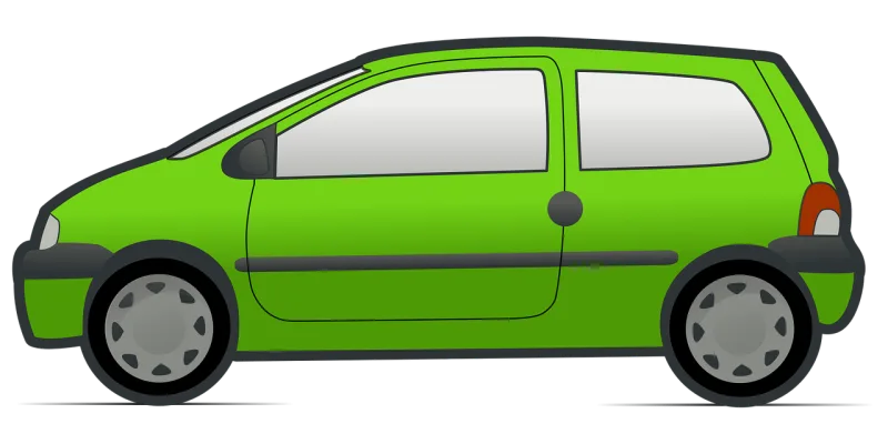 Green Car Vehicle Stickdatei – Fahrzeuge