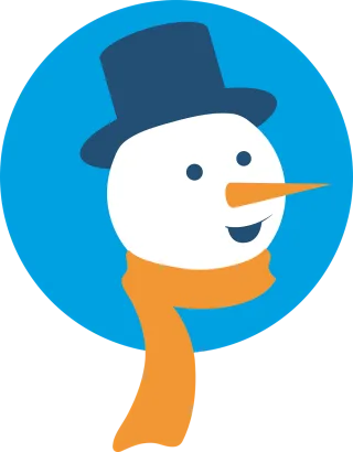 Snowman Carrot Scarf Stickdatei