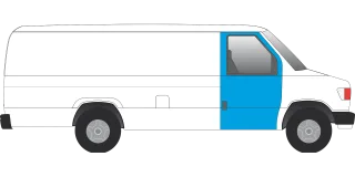 Truck Van Automobile Stickdatei