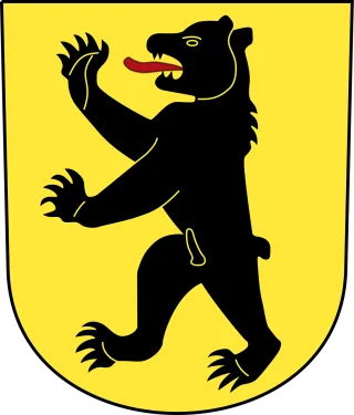 Bear Coat Arms Stickdatei