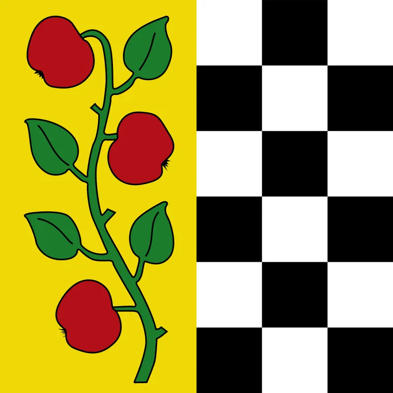 Checkerboard Tomatoes Apples Stickdatei – Essen & Trinken