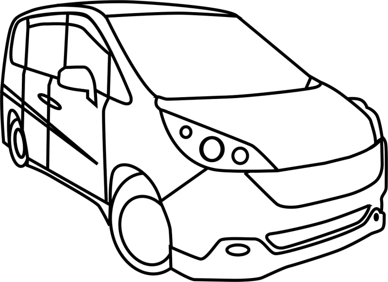 Car Vehicle Wagon Stickdatei – Fahrzeuge