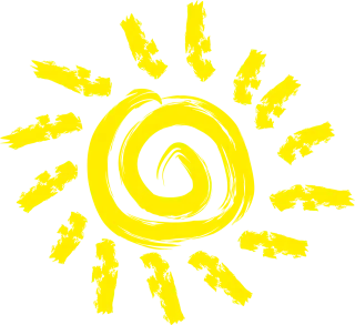 The sun Summer Sun Stickdatei