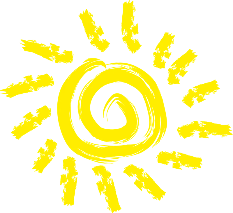 The sun Summer Sun Stickdatei – Natur