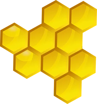 Honey Plaster Bee Stickdatei