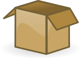Box Open Empty Stickdatei