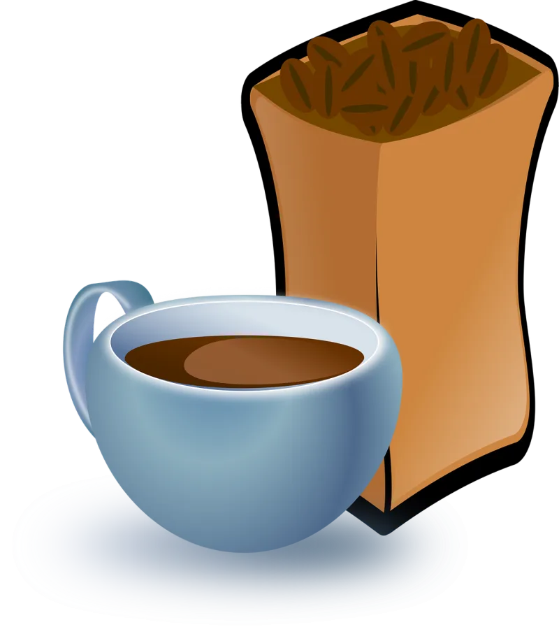 Coffee Cup Snacks Stickdatei – Essen & Trinken