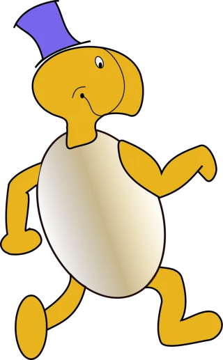 Turtle Hat Run Stickdatei