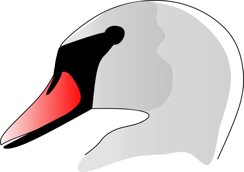 Swan Nature Bird Stickdatei – Tiere