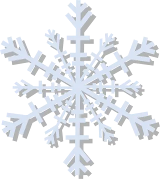 Snowflake Flake Nature Stickdatei