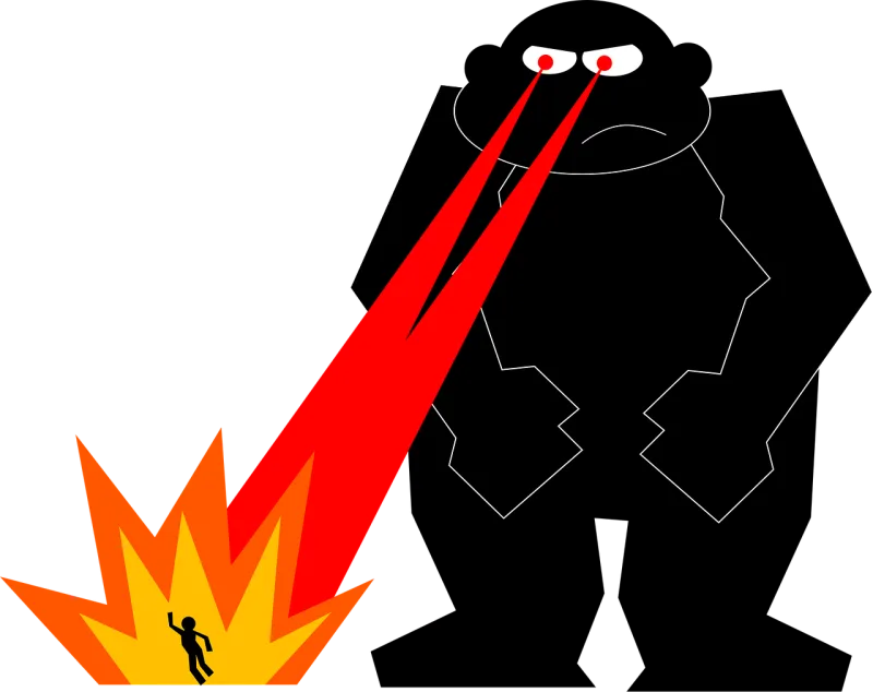 Monster Man Fire Stickdatei – Fahrzeuge