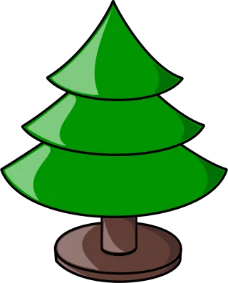 Christmas Tree Nature Stickdatei