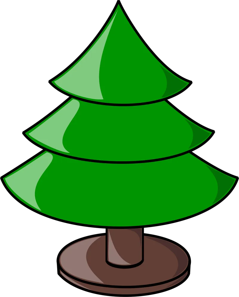 Christmas Tree Nature Stickdatei – Weihnachten