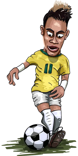 Player Ball Neymar Stickdatei
