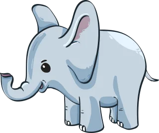 Baby elephant Cartoon elephant Drawing Stickdatei