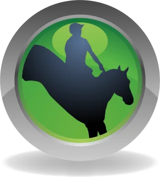 Sport Icon Horse Stickdatei