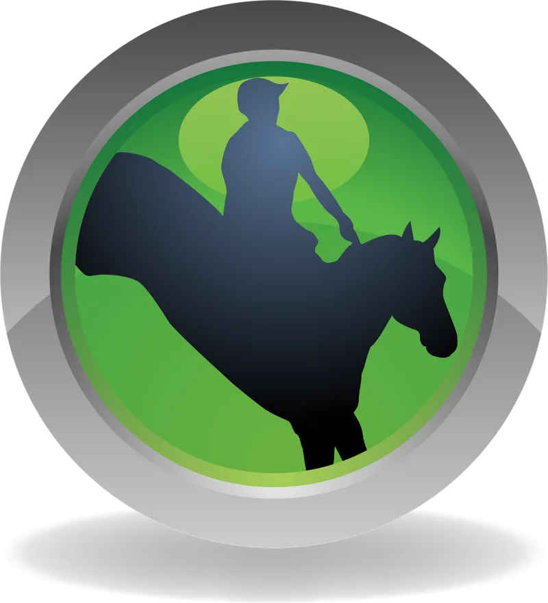 Sport Icon Horse Stickdatei – Tiere