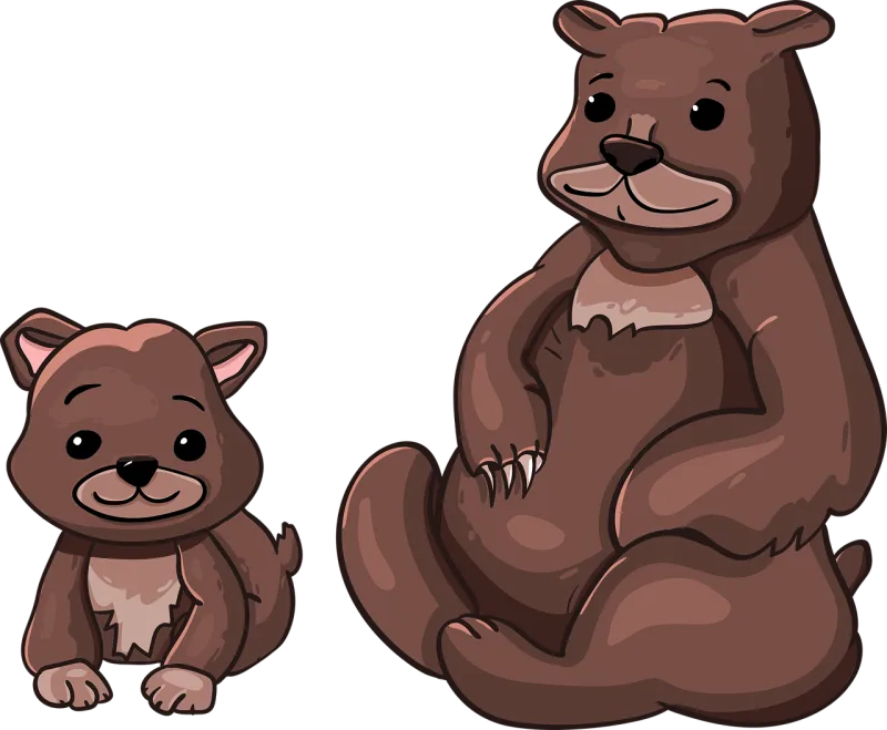 Bear Teddy bear Grizzly Stickdatei – Tiere