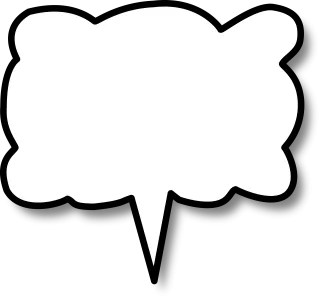 Cloud Shapes Downwards Stickdatei