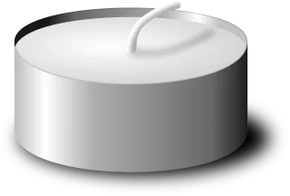 Candle White Grey Stickdatei – Weihnachten