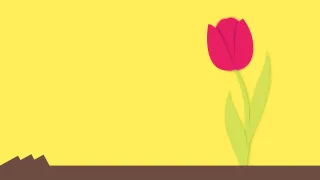 Tulip Garden Plant Stickdatei