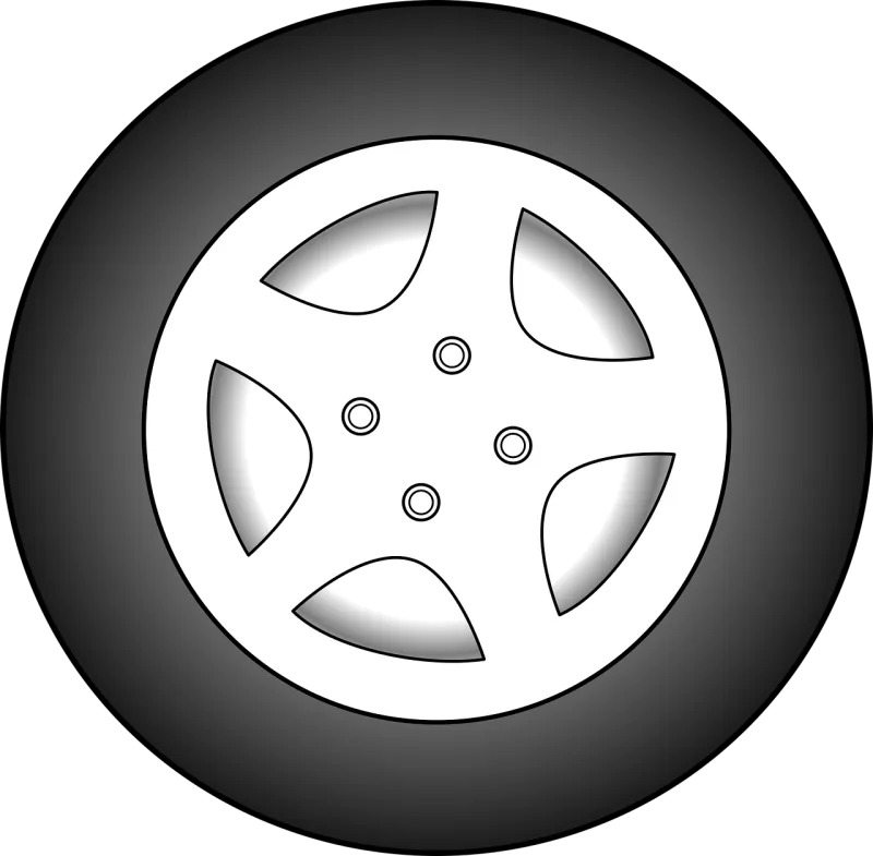 Wheel Car Automobile Stickdatei – Fahrzeuge