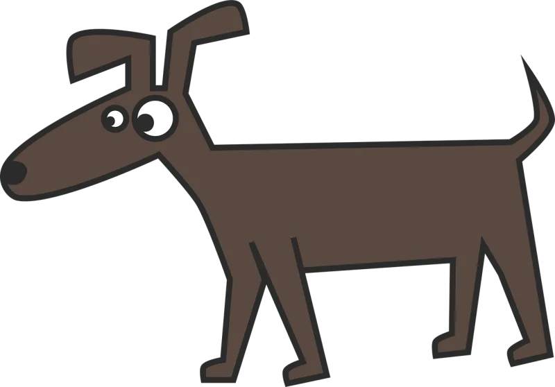 Dog Animal Domestic animal Stickdatei – Tiere