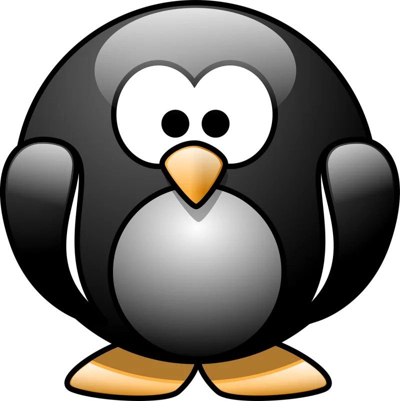 Penguin Birds Aquatic Stickdatei – Tiere