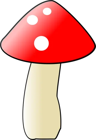 Mushroom Fungus Natural Stickdatei