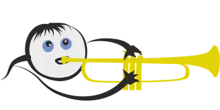 Trumpet Trumpets Play Stickdatei